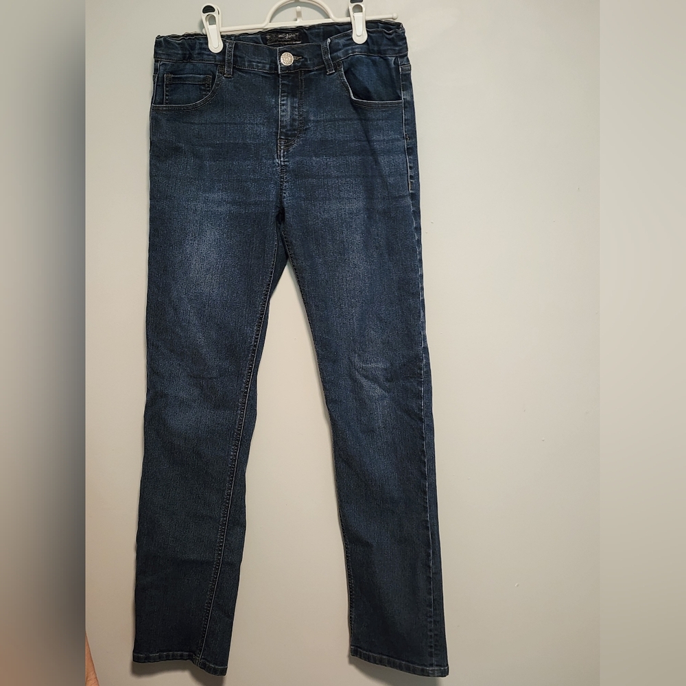 Adjustable Youth Silver Jeans Co. Blue Denim Jeans